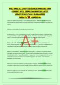 WGU D430 ALL CHAPTERS &vert;QUESTIONS AND 100&percnt; CORRECT WELL DETAILED ANSWERS&vert;LATEST UPDATE&excl;&excl;&excl;2025&sol;2026&vert;GUARANTEED PASS&vert;GRADED A&plus;