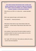IICRC WATER DAMAGE RESTORATION &lpar;WRT&rpar; COURSE EXAM  NEWEST 2025&sol;2026 ACTUAL EXAM WITH COMPLETE QUESTIONS  AND CORRECT DETAILED ANSWERS &lpar;100&percnt; VERIFIED ANSWERS&rpar;  &vert;ALREADY GRADED A&plus;&vert; &vert;&vert;PROFESSOR VERIFIED&vert;&vert;