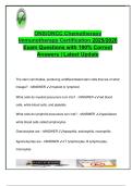 ONS&sol;ONCC Chemotherapy & Immunotherapy Certification 2025&sol;2026 &ndash; 100&plus; Verified Exam Questions &vert; Myeloid vs Lymphoid&comma; Immune Response&comma; Chemo Agents&comma; p53&comma; Alkylating&comma; Platinum&comma; Antitumor Antibiotics &vert; Oncology Nursing