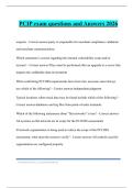 PCIP exam questions and Answers 2026