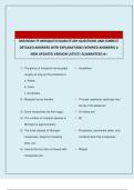 MICHIGAN 7F MOSQUITO EXAM STUDY QUESTIONS AND CORRECT DETAILED ANSWERS WITH EXPLANATIONS &lpar;VERIFIED ANSWERS&rpar; A NEW UPDATED VERSION LATEST&vert; GUARANTEED A&plus;