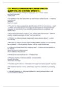 C211 WGU OA COMPREHENSIVE EXAM UPDATED QUESTIONS AND ANSWERS GRADED A&plus;