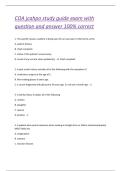 COA jcahpo study guide exam with question and answer 100&percnt; correct
