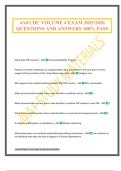 4A0 CDC VOLUME 4 EXAM 2025&sol;2026 QUESTIONS AND ANSWERS 100&percnt; PASS