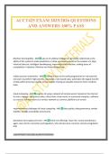 ACCT425 EXAM 2025&sol;2026 QUESTIONS AND ANSWERS 100&percnt; PASS