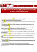 JCAHPO Exam Prep 2025 COA Practice Quiz with Correct Answers &ndash; 100 Pass Guarantee