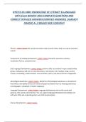 Knowledge of Literacy & Language Arts &lpar;Subtest 221&rpar;
