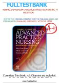 Test Bank - Hamric and Hanson&rsquo;s Advanced Practice Nursing&colon; An Integrative Approach&comma; 7th Edition &lpar;Tracy&rpar;&comma; Chapter 1-23 &vert; All Chapters