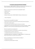 CFF PRACTICE EXAM QUESTIONS AND ANSWERS