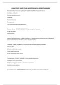 CHAM STUDY GUIDE EXAM QUESTIONS WITH CORRECT ANSWERS&period;