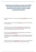 Washington State Certified Peer Counselor Exam