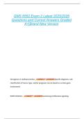 GMS 6552 Exam 2 Latest 2025&sol;2026  Questions and Correct Answers Graded  A&plus;&vert;Brand New Version 