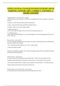 ESPM C10 FINAL EXAM QUESTIONS WITH DETAILED VERIFIED ANSWERS &lpar;100- CORRECT ANSWERS 2025