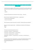 BCMAS Exam Questions and answers 2025&period; Exam Questions and Correct Answers With 100&percnt; Correct Answers &vert; Latest 2025 Update&period; 