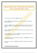 BUSI 4940 EXAM 3 2025&sol;2026 QUESTIONS AND ANSWERS 100&percnt; PASS