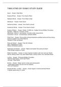 TAMU ATMO 201 EXAM 3 STUDY GUIDE