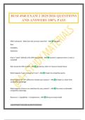 BUSI 4940 EXAM 2 2025&sol;2026 QUESTIONS AND ANSWERS 100&percnt; PASS