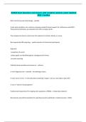 BCMAS Exam Questions and answers 2025 Update&period; The Latest 2025 Exam Questions and Correct Answers With 100&percnt; Correct Answers &vert; Latest 2025 Update&period; 