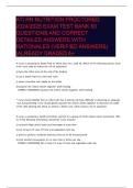 ATI RN NUTRITION PROCTORED 2024&period;pdf