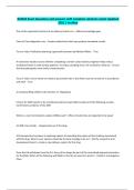 BCMAS Exam Questions and answers 2025&period; All Exam Questions and Correct Answers With 100&percnt; Correct Answers &vert; Latest 2025 Update&period; 