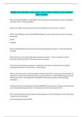 BCMAS Exam Questions and answers with complete solutions Latest 2025 Updated