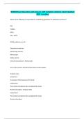BCMAS Exam Questions and answers with complete solutions Latest 2025 Update &vert; Verified