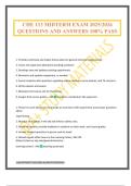 CHE 113 MIDTERM EXAM 2025&sol;2026 QUESTIONS AND ANSWERS 100&percnt; PASS