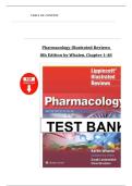 Test Bank For Lippincott Illustrated Reviews&colon; Pharmacology 8th Edition by Karen Whalen&vert;&vert;ISBN NO&colon;10&comma;1975170555&vert;&vert;ISBN NO&colon;13&comma;978-1975170554&vert;&vert;Chapter 1-48&vert;&vert;Complete Guide A&plus;&period;