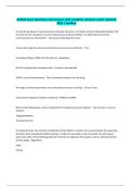 BCMAS Exam Questions and Correct Answers 2025 with Correct  Solutions&period; 