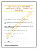 CHM 113 EXAM 1 KITZMILLER 2025&sol;2026 QUESTIONS AND ANSWERS 100&percnt; PASS