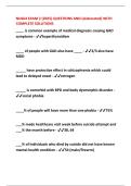 NU664 EXAM 2 &lpar;2025&rpar; QUESTIONS AND &lpar;elaborated&rpar; WITH COMPLETE SOLUTIONS