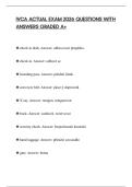 IVCA ACTUAL EXAM 2026 QUESTIONS WITH ANSWERS GRADED A&plus;