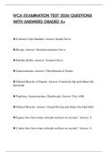 IVCA EXAMINATION TEST 2026 QUESTIONS WITH ANSWERS GRADED A&plus;