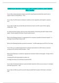 BCMAS Exam Revision Questions and Correct Answers 2025&period; All updated Questions  with Correct Solutions&period;  