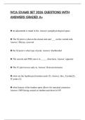 IVCA EXAMS SET 2026 QUESTIONS WITH ANSWERS GRADED A&plus;