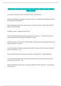 BCMAS Exam Questions and answers Latest 2025 Update &vert; Verified