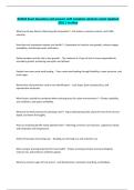 BCMAS Exam Questions and answers Guaranteed A&plus; Rating Pass&period; 
