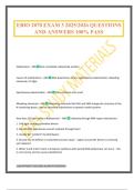 EBIO 2070 EXAM 3 2025&sol;2026 QUESTIONS AND ANSWERS 100&percnt; PASS