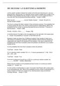 IEE 380 EXAM 1&plus;2 QUESTIONS & ANSWERS