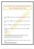 EDF 6225 EXAM 1 2025&sol;2026 QUESTIONS AND ANSWERS 100&percnt; PASS
