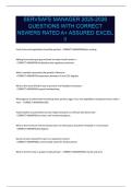 SERVSAFE MANAGER 2025&period;pdf
