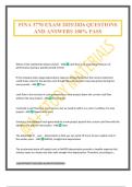 FINA 3770 EXAM 2025&sol;2026 QUESTIONS AND ANSWERS 100&percnt; PASS