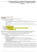 PSYC 388 Introduction to Counselling Final Exam Notes&colon; Building Counselling Relationships Units 5&comma; 6&comma; 7&comma; 8 Athabasca 2025-2026 University