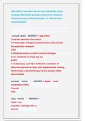 ONS&sol;ONCC Exam Most Recent Exam 2025&sol;2026 Actual  Complete Real Exam Questions And Correct Answers  &lpar;Verified Answers&rpar; Already Graded  A&plus; &sol; Newest Exam                                    &sol;Just Released&excl;&excl;