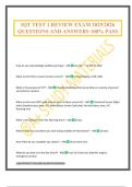 IQT TEST 1 REVIEW EXAM 2025&sol;2026 QUESTIONS AND ANSWERS 100&percnt; PASS