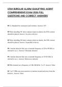 UTAH BURGLAR ALARM QUALIFYING AGENT COMPREHENSIVE EXAM 2026 FULL QUESTIONS AND CORRECT ANSWERS