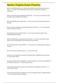 Naslca Virginia Exam Practice questions qnd 100%correct answers
