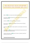 MGO 302 EXAM 1 &lpar;SUNY UB&rpar; 2025&sol;2026 QUESTIONS AND ANSWERS 100&percnt; PASS