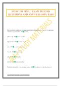MGSC 291 FINAL EXAM 2025&sol;2026 QUESTIONS AND ANSWERS 100&percnt; PASS