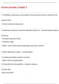 Human sexuality- Chapter 3 Questions and Answers &lpar;100 &percnt;Score&rpar; Latest  Updated 2026